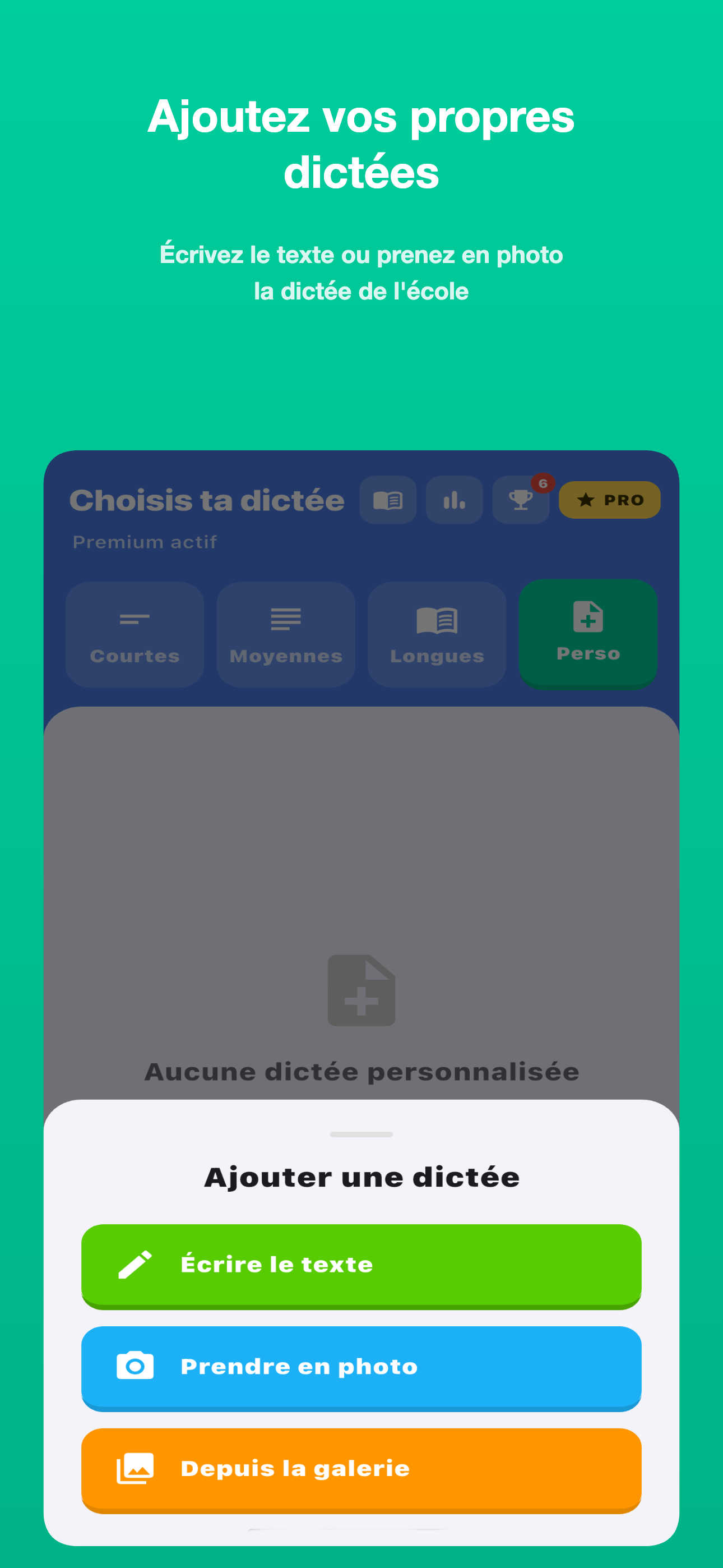 Suivre la progression