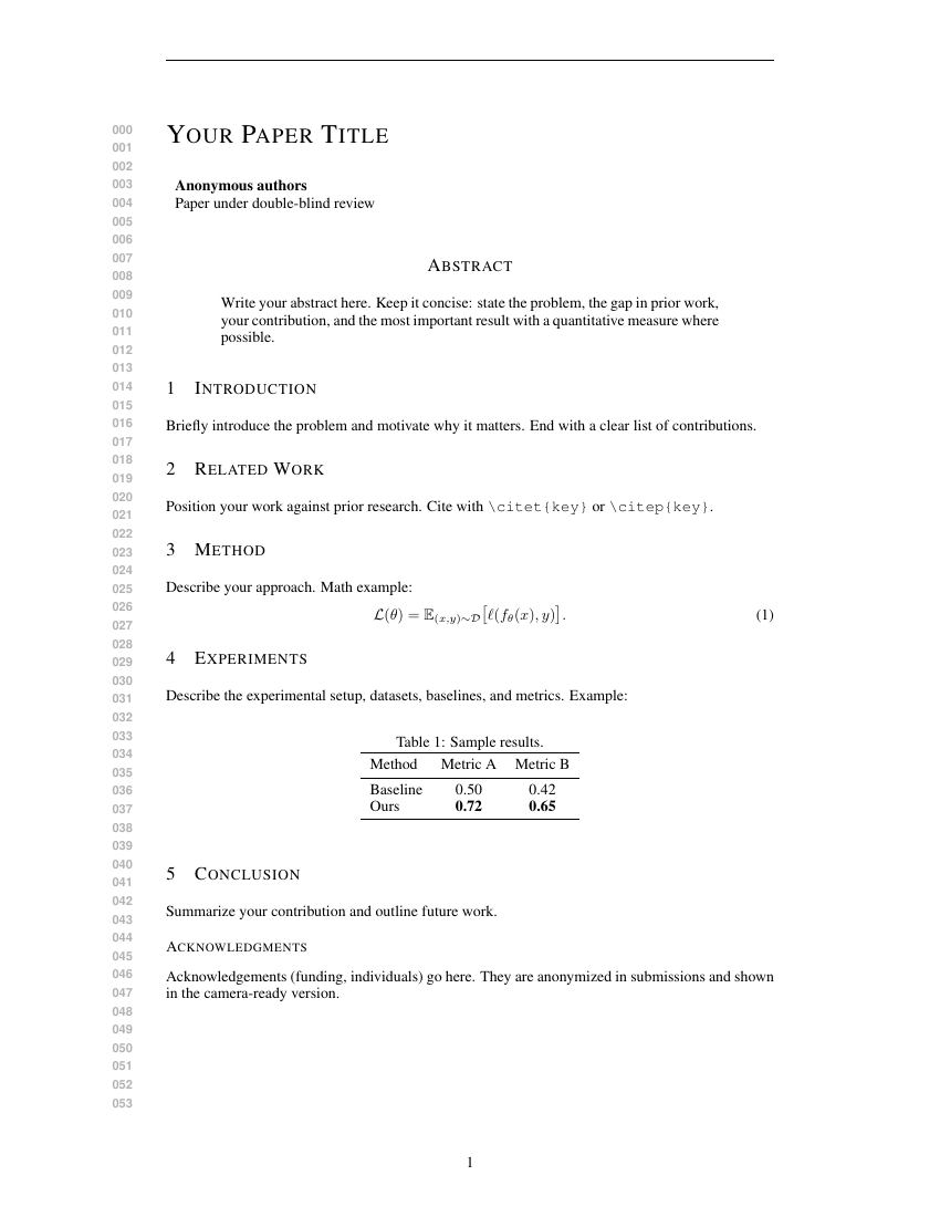 ICLR 2026 Article