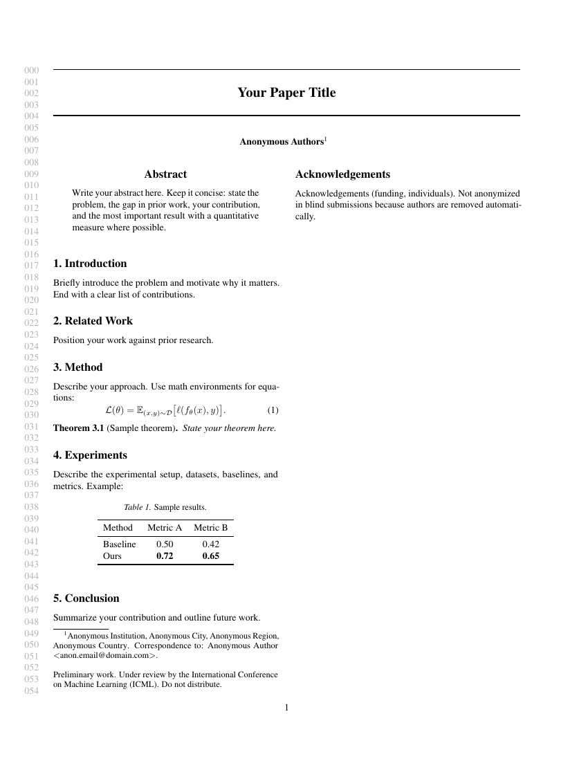 ICML 2026 Article preview