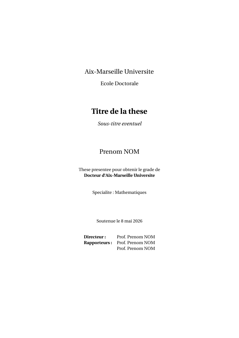 AMU Thesis