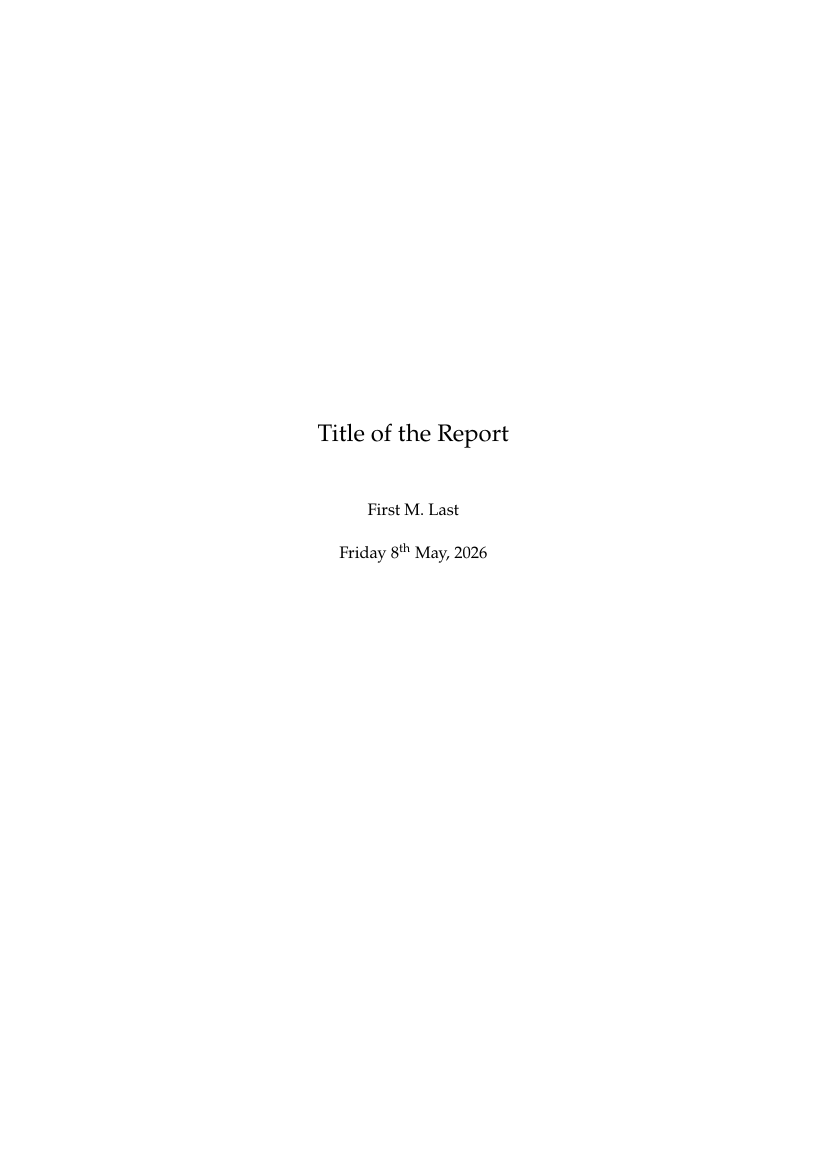 TU Delft Report