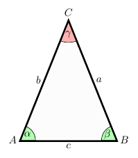 Triangle isocèle