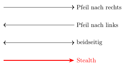 Vorschau : Pfeile